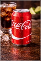 Koel geserveerde frisdrank.